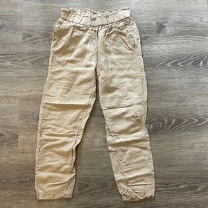 Linen HM Pants Trousers w pockets in size 2